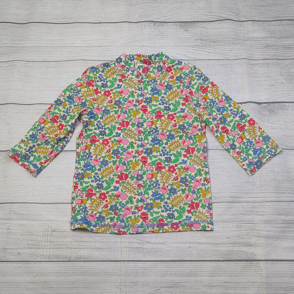 4/5 Mini Boden Floral Rash Guard